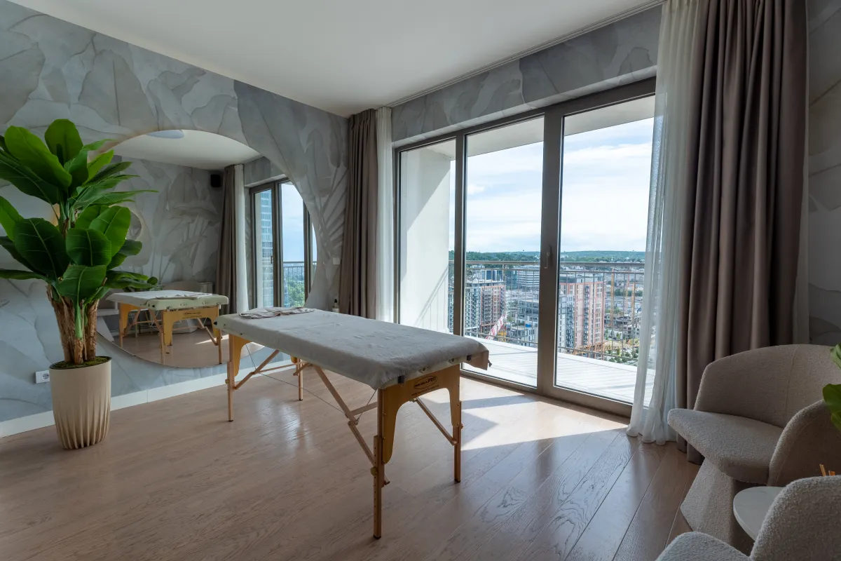 Sala za tretmane sa prirodnim svetlom
